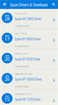 Mobile Screenshot of driversepson.com